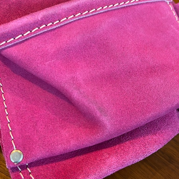 NEVER USED - 11 POCKET HEAVY DUTY SUEDE TOOL BELT - PINK - Picture 5 of 12